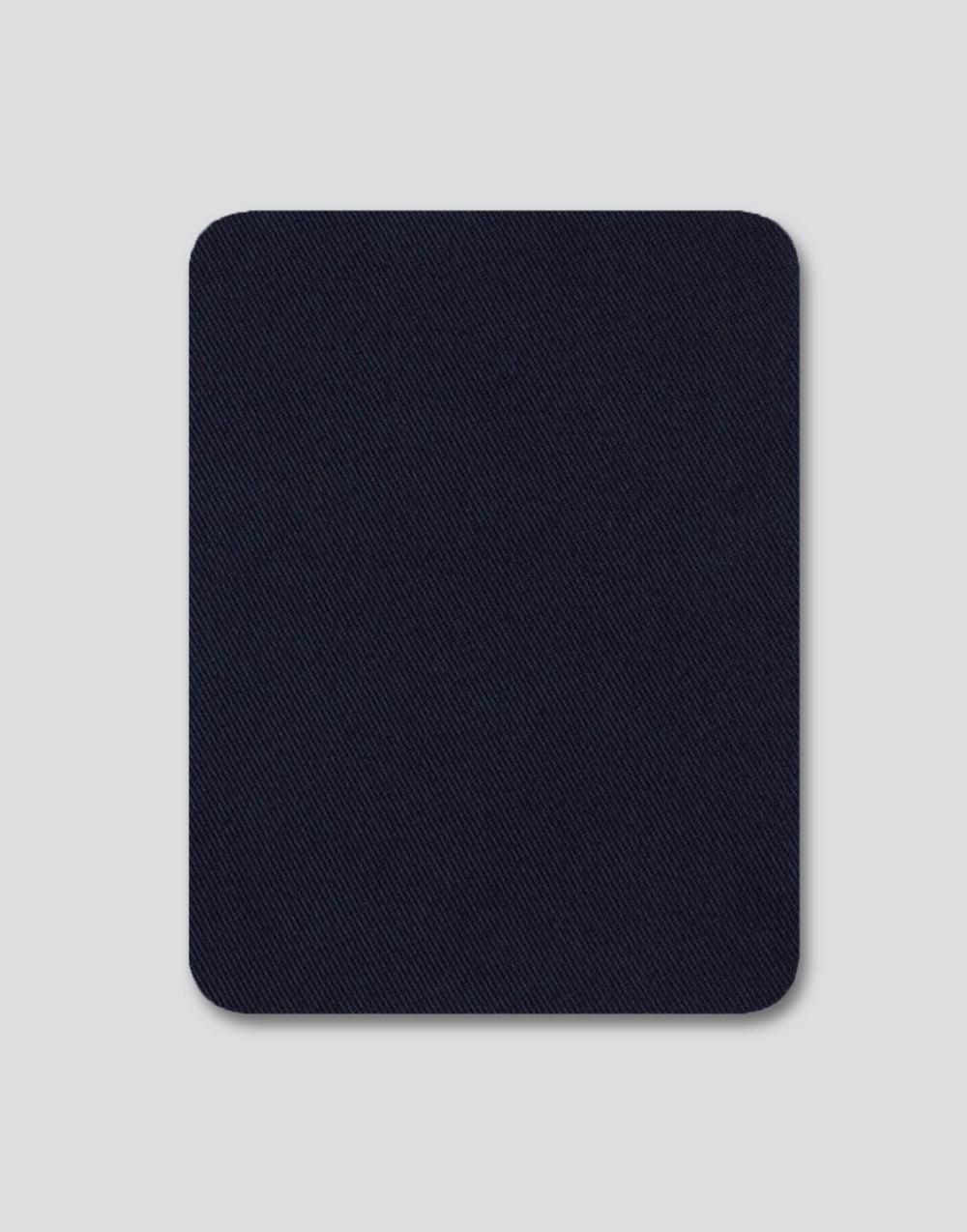 Close-up of a 100% organic cotton sew-on knee repair patch