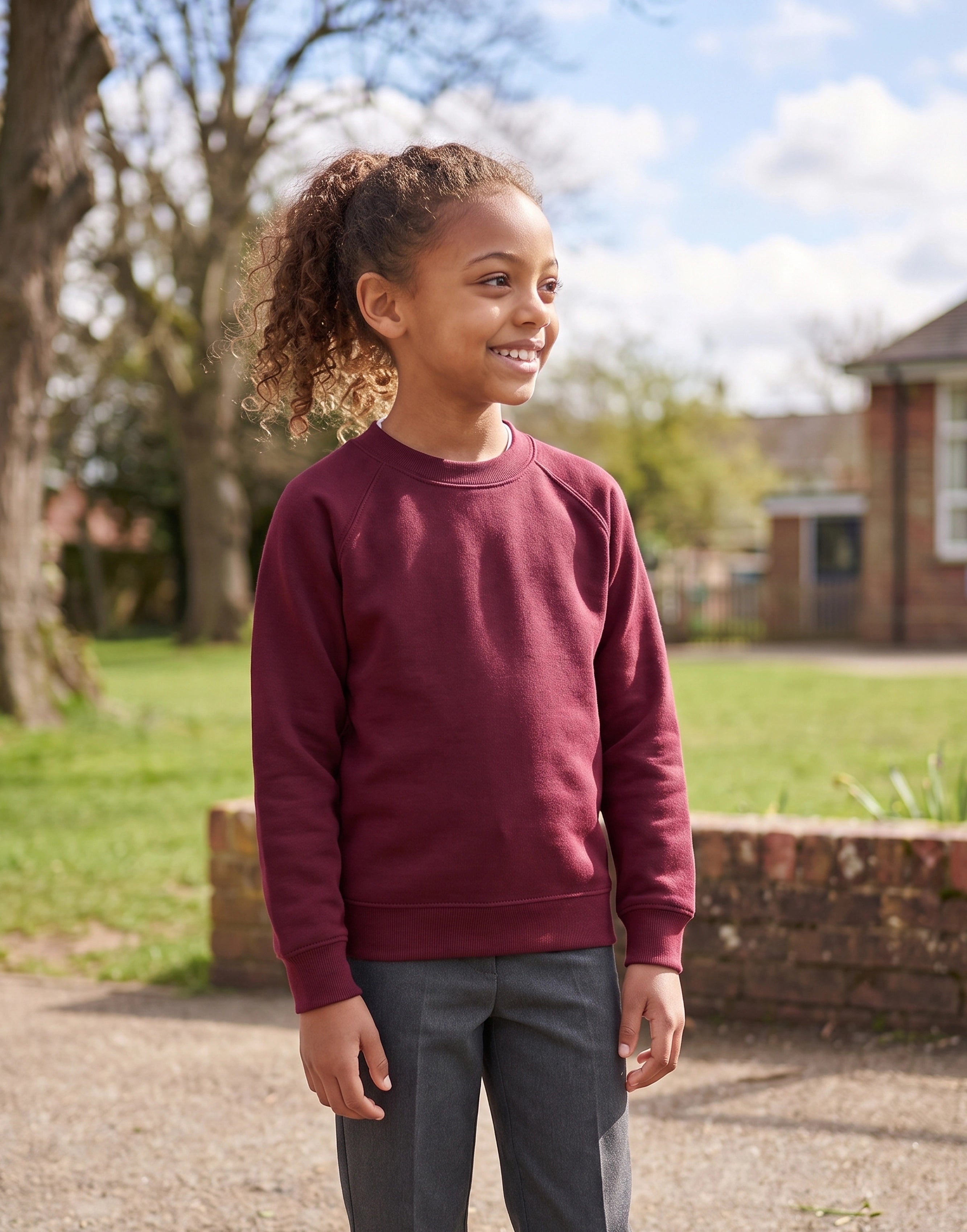 School Sweatshirt – Organic Cotton