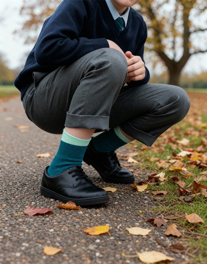 Ankle Socks with angled cuff organic cotton socks