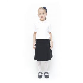 organic cotton black school skirt